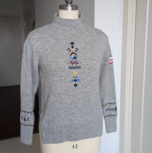 Rare Limited edition Swedish 2019 wool ski sweater S